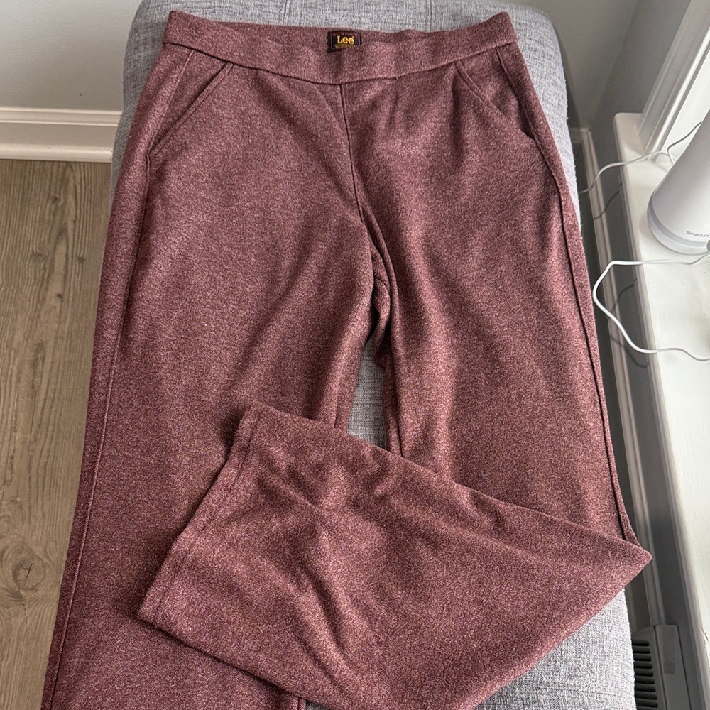 Lee Women's Maroon Trousers